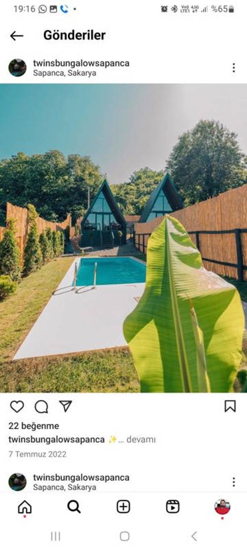 Twins Bungalow Sapanca