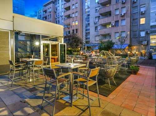 In Hotel Belgrade