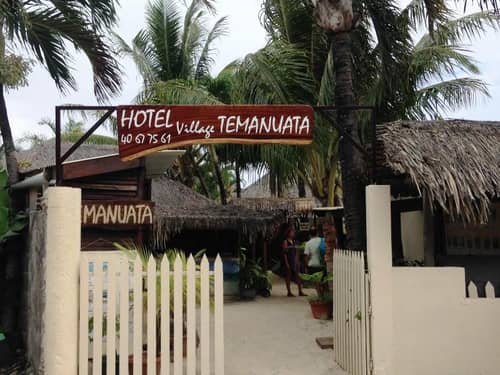 Village Temanuata Lagon