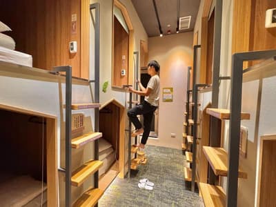Cho Stay Capsule Hotel Taoyuan Airport T2