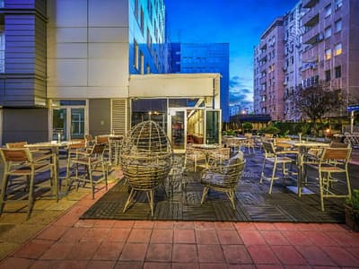 In Hotel Belgrade