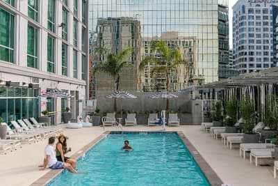 Carte Hotel San Diego Downtown, C C by Hilton