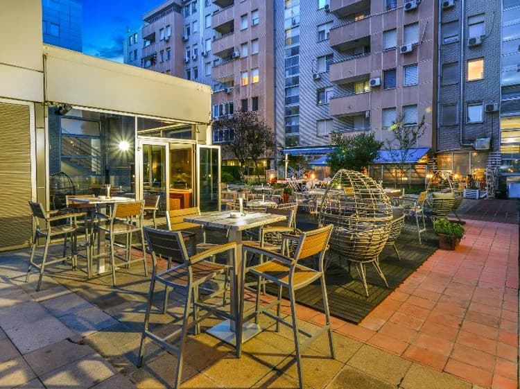 In Hotel Belgrade