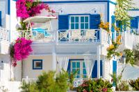 Otel Mavi Beyaz Palamutbükü
