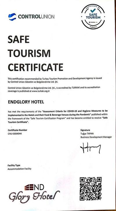 End Glory Hotel