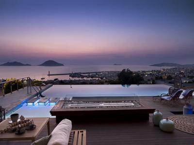 Bodrum Turgutreiste Ozel Havuzlu Deniz Manzarali
