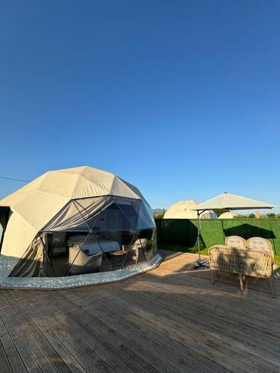 Green Glamping Dome