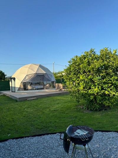 Green Glamping Dome