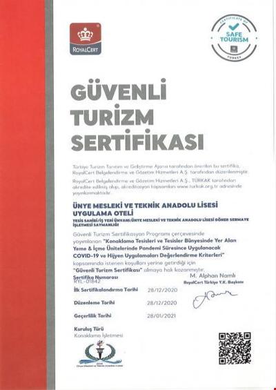 Unye Uygulama Oteli