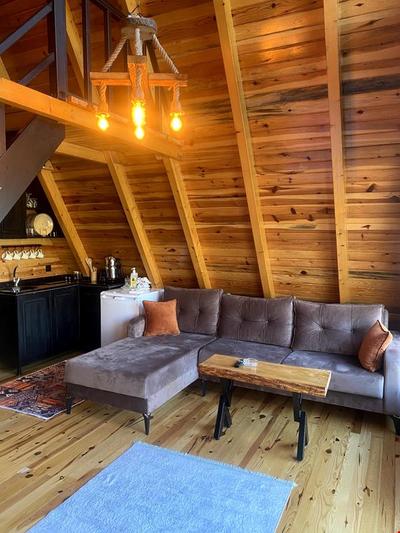 Black Wooden Bungalov