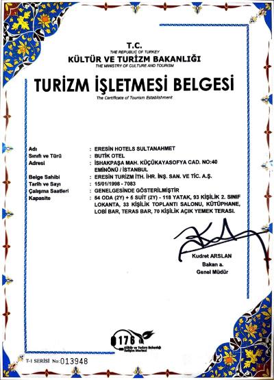 Eresin Hotels Sultanahmet