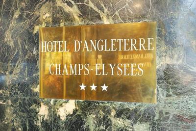 Hôtel d'Angleterre Paris Champs Elysées