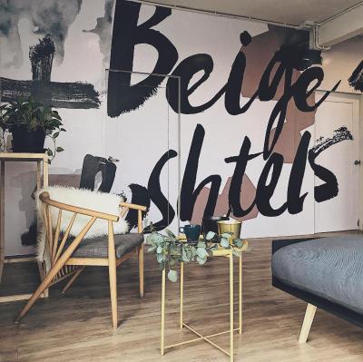 Beige Poshtels by ZUZU