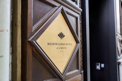 Maison Albar Hotels Le Vendome