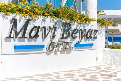 Otel Mavi Beyaz Palamutbükü