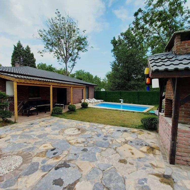 Naturel Stone Ametist Taş Ev