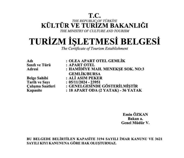 Olea Suites Gemlik